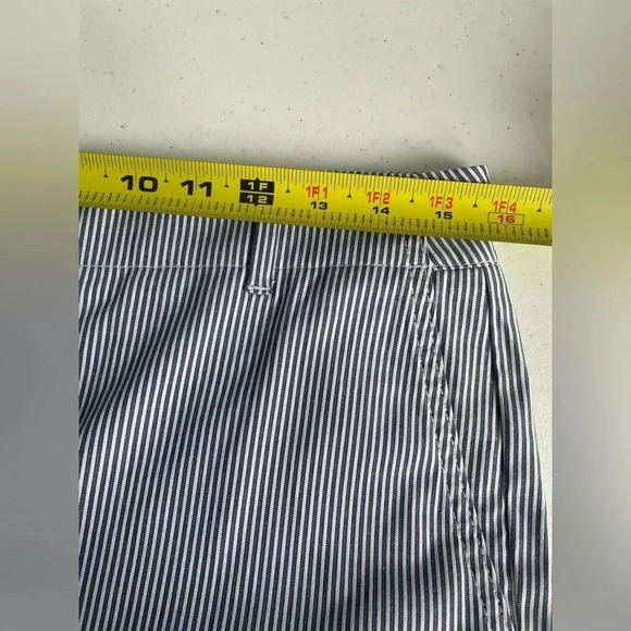 NWT Talbots "Chelsea" Blue & White Striped‎ Capris Pants Size 4 NEW 0071 - Picture 6 of 10